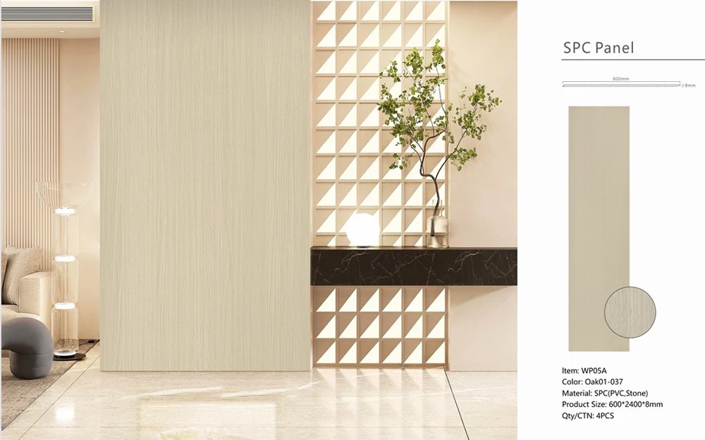 Oak-effect PVC panels – image 3