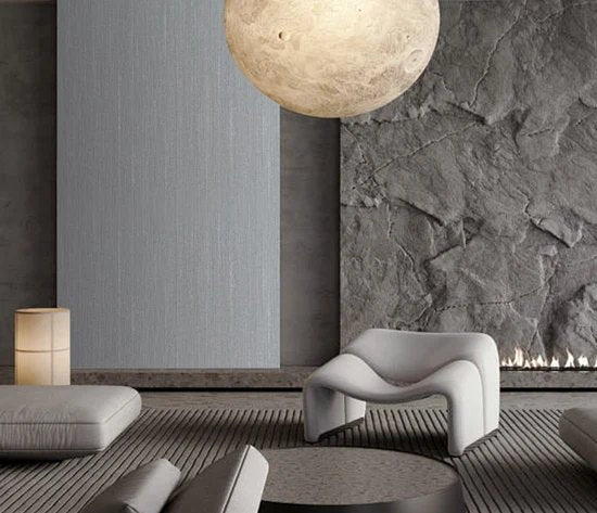 Dark Grey Wood Effect PVC Shower Wall Panels – 60 × 240 cm (Pack of 4) photo 1