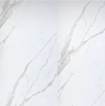 White Marble Effect PVC Shower Wall Panels – 60 × 240 cm (Pack of 4) photo 2