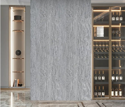 Grey & Gold Marble Effect PVC Shower Wall Panels – 60 × 240 cm (Pack of 4) photo 1