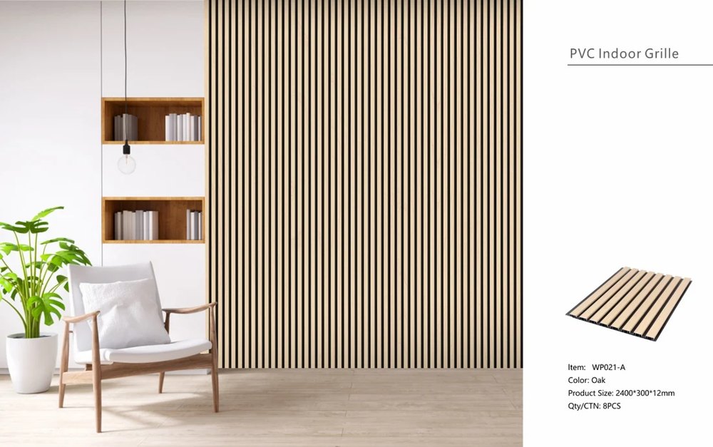 Natural Oak Slatted PVC Shower Wall Panels – 30 × 240 cm (Pack of 8), image 6