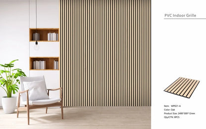 Natural Oak Slatted PVC Shower Wall Panels – 30 × 240 cm (Pack of 8), image 6