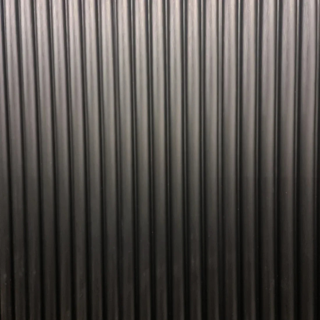 Matte Black Fluted WPC Wall Panel – image 4