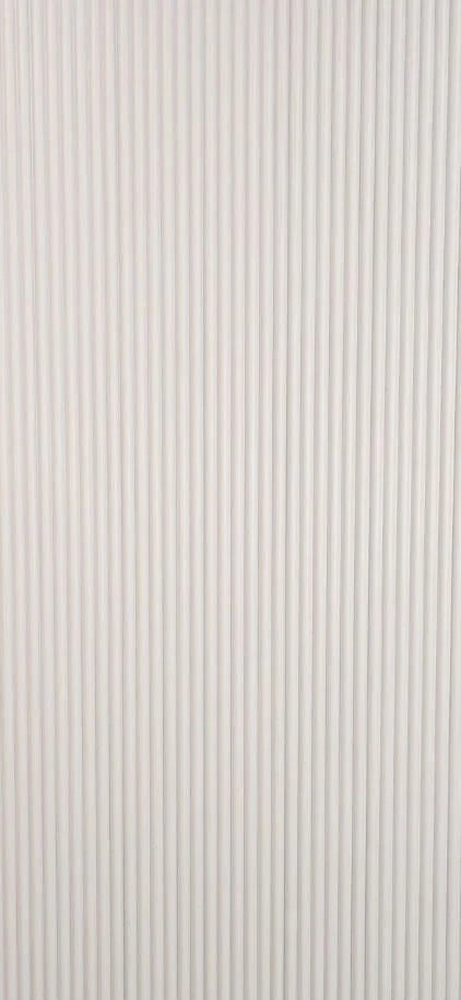 Pearl White Fluted WPC Wall Panel – image 2